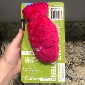 🛍$4 NWT HEAD Thermal Fleece Mittens